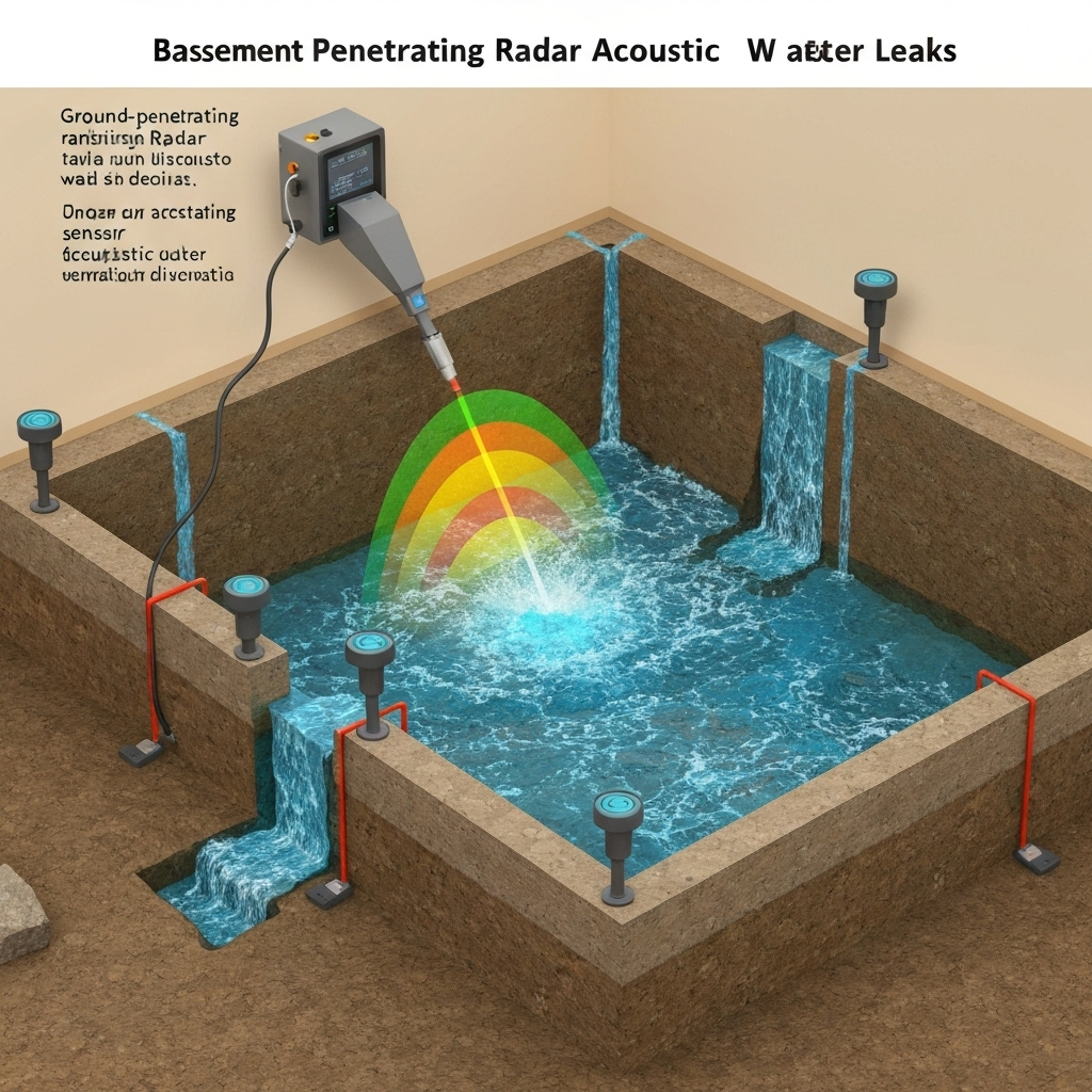 Foundation leak inspection and assessment