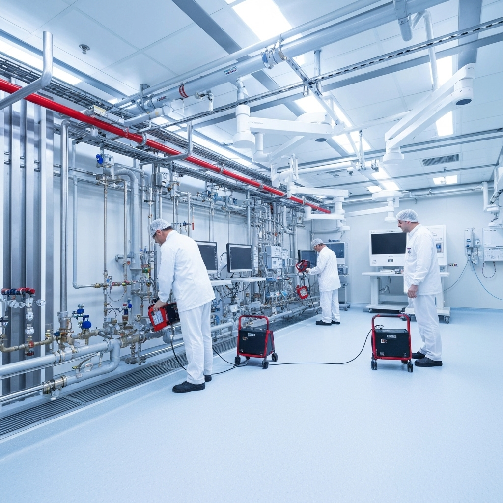 Healthcare leak detection services