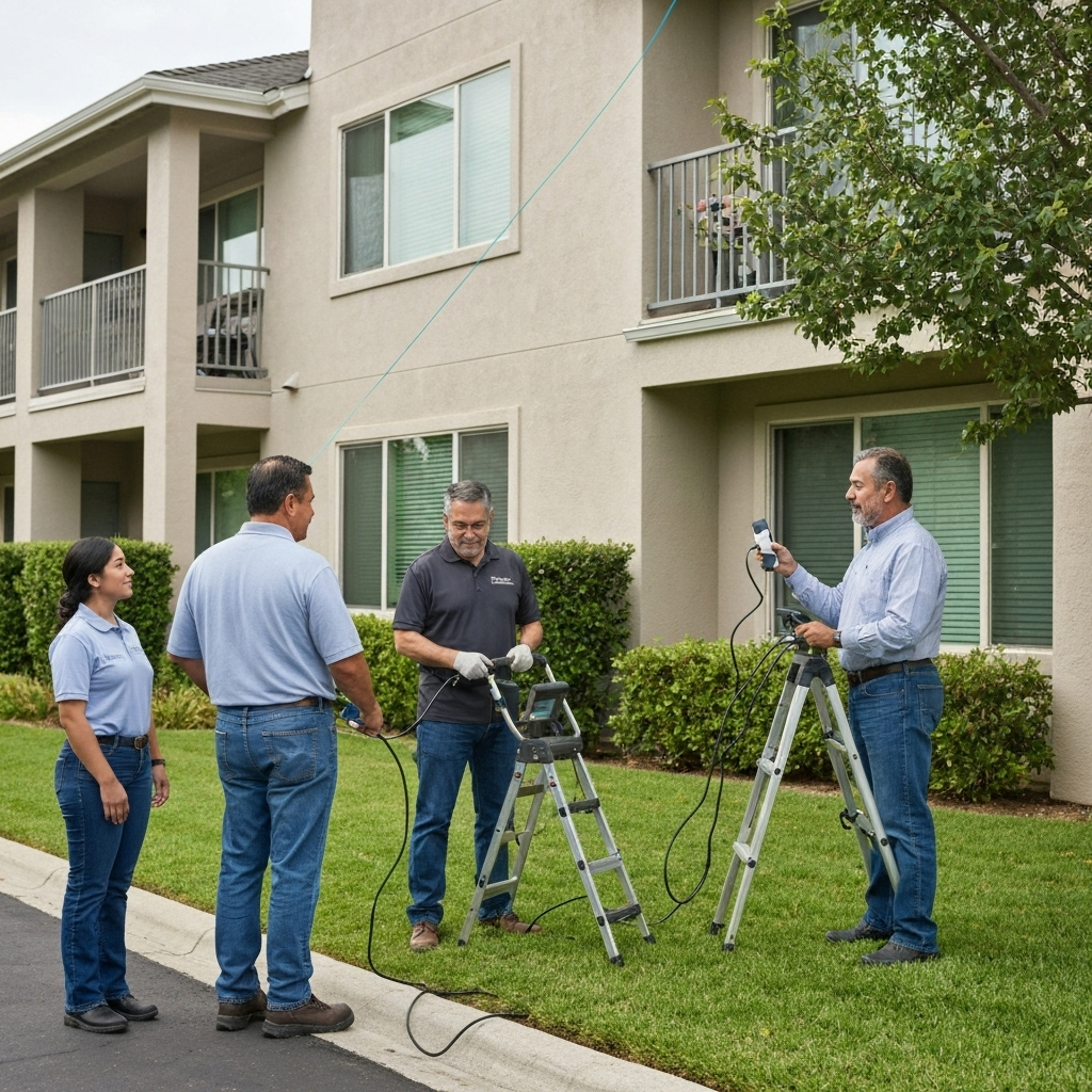 Property Management leak detection services